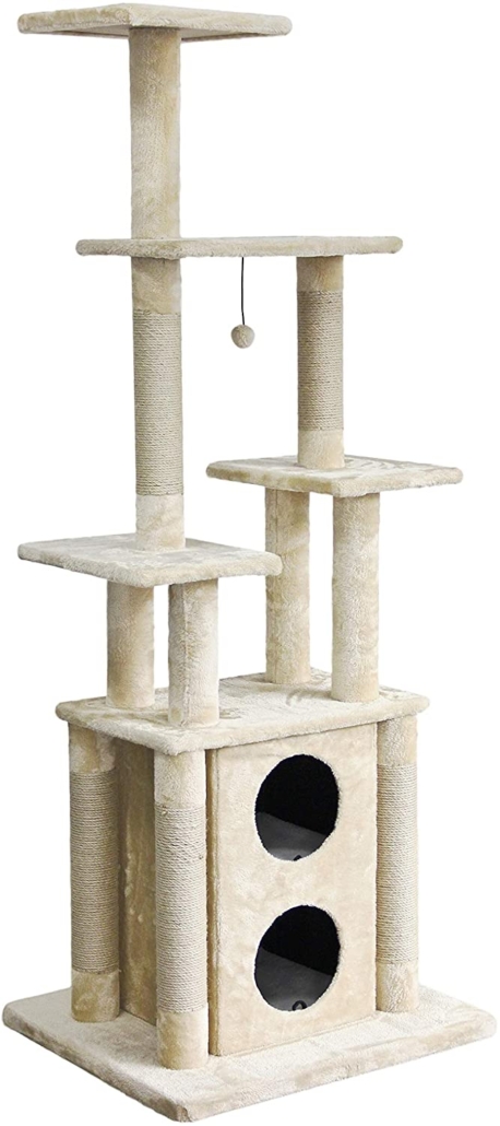 basic cat tree with scratching post iamcasper recommended